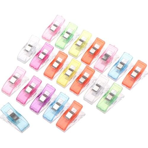 Mixed Color Plastic Edging Clip Plastic Small Clip Sewing Positioning Clip Sewing Tool Accessory DIY Crafts