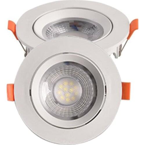 LED Downlight Recessed Round Ceiling Lamp For Living Room Background Wall Downlight CRI Detachable Spotlight Interior Lighting
