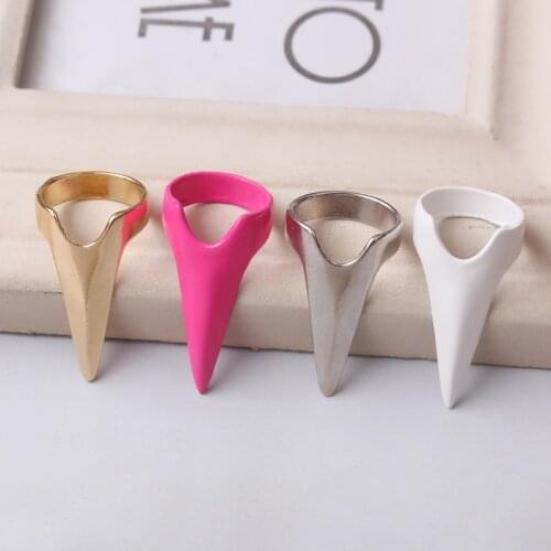 1PC New Fashion Personality Gothic Punk Style Retro Devil Magic Claw Nail Joint Ring European and American Party Wedding Jewelry