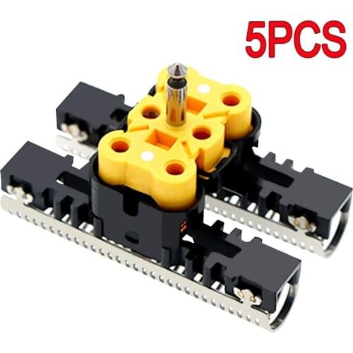 5pcs Shaver Cutter for for BRAUN Shaver 3 & 5 Series: 4700 5000 6000 7000 8000 31S 51S 7015 7475 7497 7504 7505 7510 7511 7514