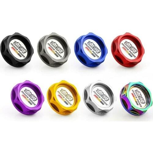 Aluminum Radiator Cap Cover Power Performance Oil Cap Mugen Fit for Honda Accord Civic RS-CAP003
