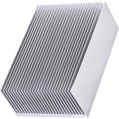 1pc Aluminum Heatsink Heat Sink Cooling For Led Amplifier Transistor IC Module Power Amplifier Cooler Cooling 100X69X36mm