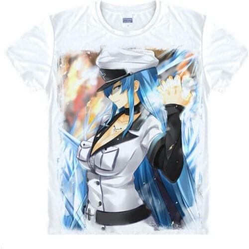 Akame ga KILL T-Shirt Akame Slashes Shirt breathable t-shirts Anime awesome gifts Mens Designer T-Shirts anime cartoon T-shirt a