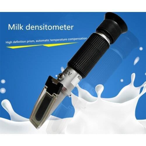 Milk concentration meter, milk analyzer, warm milk refractometer 0-20% milk concentration protein moisture detection