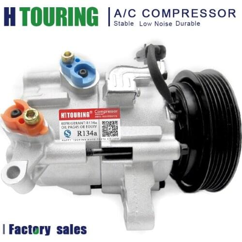 For Car Dodge Nitro 3.7L 4WD HS18 AC Compressor F500-DM5AA-03 55111400AA 55111400AB R5111400AE 55111400AC 6PK