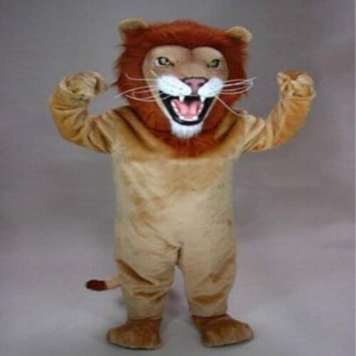 African Lion Mascot Costume Suits Cosplay Party Game Dress Outfits Clothing Advertising Carnival Halloween Xmas Easter Festival