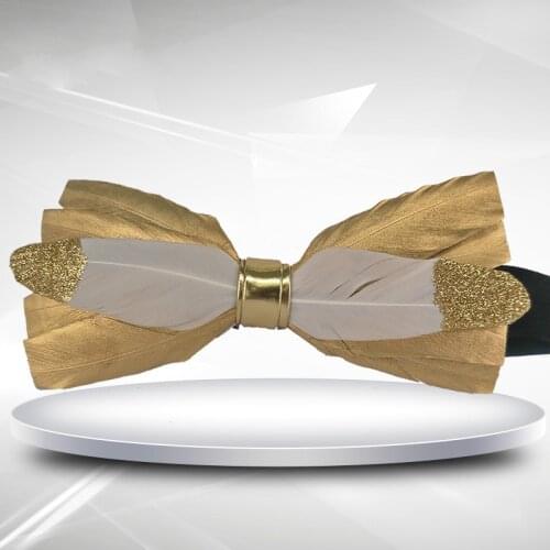 Fashion Luxury Tie Mens Ties Set Feather Handmade Leopard Print Mens Accessories Mens Knit Ties