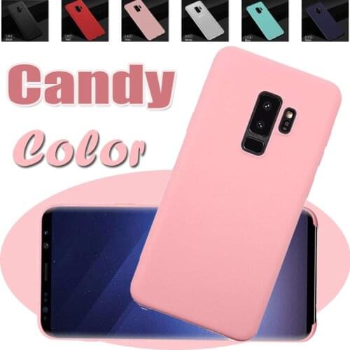 Soft TPU Candy Color Matte Back Cover For Samsung Galaxy S20 Ultra S10 E S9 S8 Note 10 PLUS 9 8 Pro Silicone Slim Thin Case