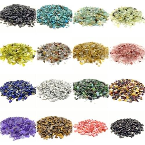20g Natural Crystal Gravel Specimen Rose Quartz Amethyst Home Decoration Volorful Aquarium Healing Energy Stone Rock (3mm-7mm)