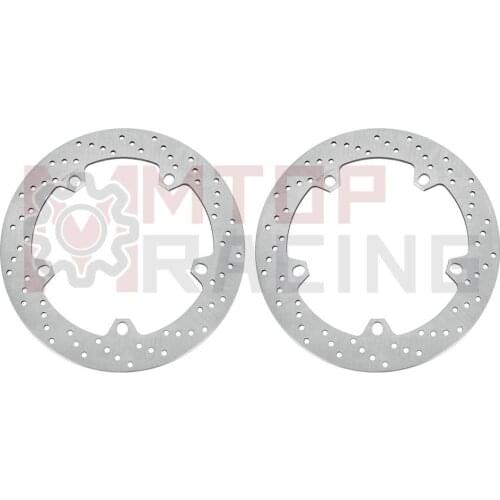 Pair Front Brake Discs for BMW K1200 RS (1996-2000) K1200 LT (1997-2000) Brake Rotors 1998 1999
