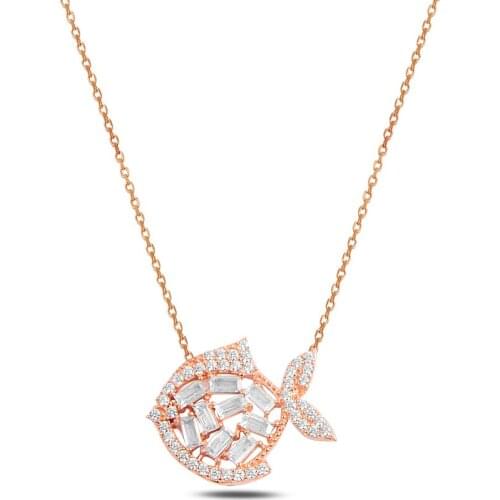 Silver Fish Necklace