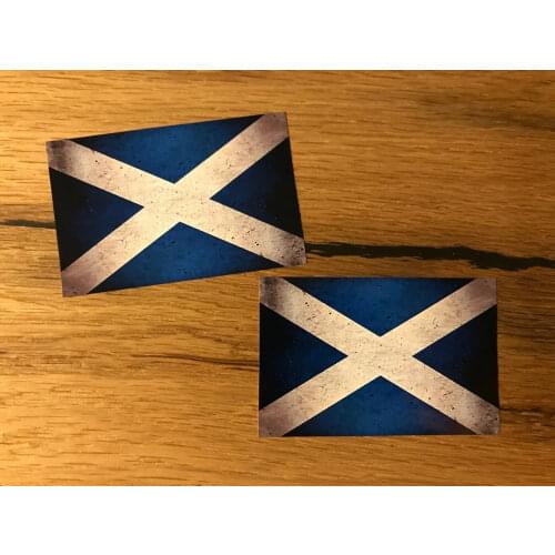 Scotland Sticker Vintage Flag Flag Scotland Offroad Expedition car stickers and decals car wrap