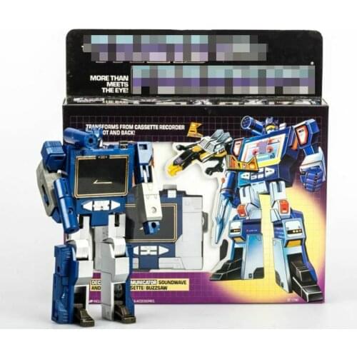 TRANSFORMATION TOY G1 Reissue Soundwave With BUZZSAW Cassette In Stock