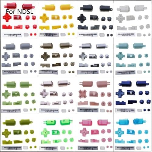 JCD 1set Replacement button group for the Nintendo console, the ABXY L R D padded cross button long sleeve button group