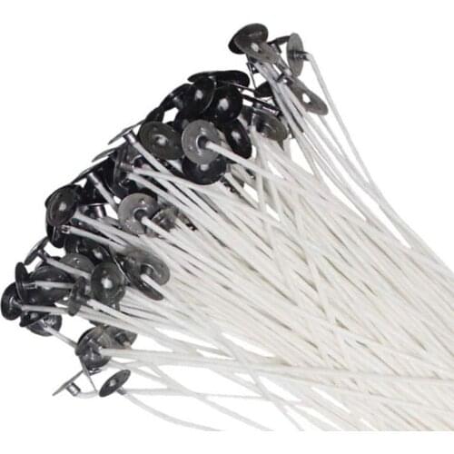 100Pcs Cotton Candle Wick Flameless Smokeless Wick Candle Light Making Birthday Christmas Candle Decor 9/15/20cm