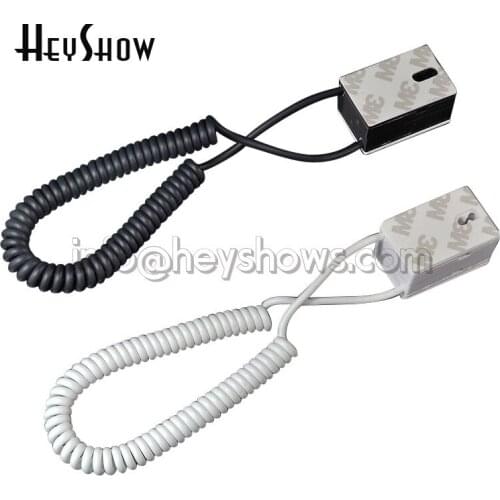 10x Phone Anti-Theft Spring Pull Display Device Stand Square Retractable Mobile Phone Security Holder With Side Opening For Ties