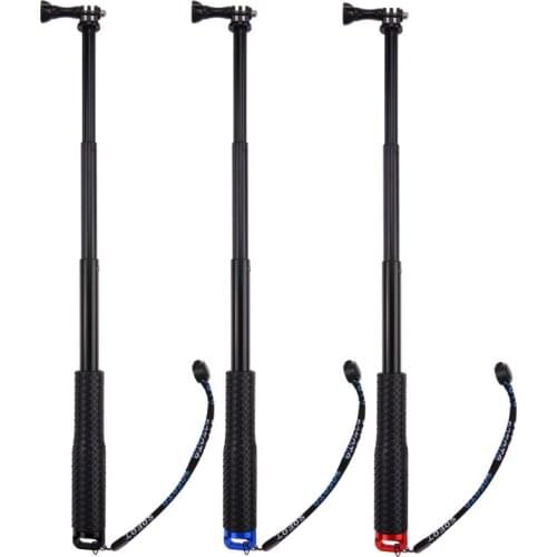 19 Inch Camera Selfie Stick Extendable Light weight Tripod Action Camera Handheld Monopod for Gopro HERO 5/2/3/3+/4 for SJ4000