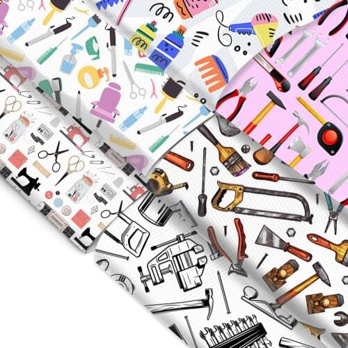 20*33cm Household Gadgets Faux Leather Sheets Fabrics for Needlework Synthetic Leather for Needlework DIY Vinyl Textil,1Yc18134