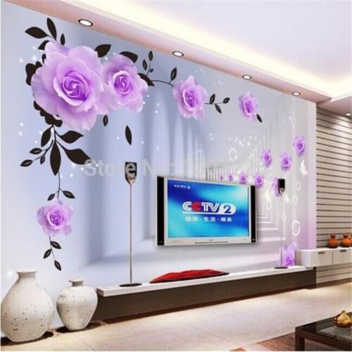 Beibehang wall paper murals backdrop wallpaper Custom 3d large murals bedding room background wall cartoon wallpaper