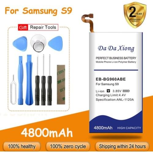 Free Shipping EB-BG960ABE Battery 4250mAh Battery for Samsung GALAXY S9 G9600 G960F SM-G960 Batteries + free tool
