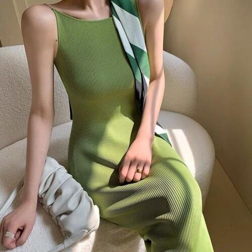 LANJING Fashionable Knitted Dresses