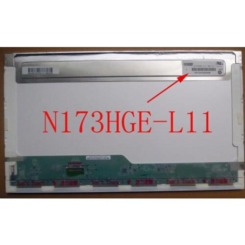 N173HGE-L11 Matrix for laptop Screen 17.3 40pin 1920*1080 FHD MATTE N173HGE L11