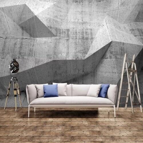 Bacal Custom Any Size Mural Wallpaper 3D Stereo Geometry Modern Wall Painting Bedroom Wall Decor Wall Papers For Walls 3 D