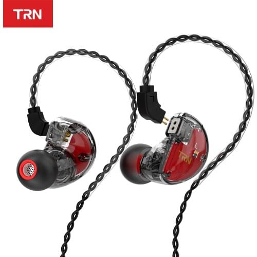 TRN V30 2BA+1DD Hybrid In Ear Earphone IEM HIFI Monitor Running Sport Earphone Earplug Headset 2Pin Detachable BA5/ST1/VX/V90S