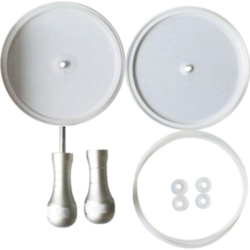 2021 New LP Vinyl Record Cleaner Clamp Record Label Saver Protector Waterproof Acrylic