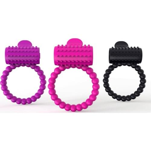 New Men Vibrator Ring for Penis Cock Extender Ring Delay Ejaculation Sex Man Toys Adult Toy Erotic Toys Sex Toys Cock Ring