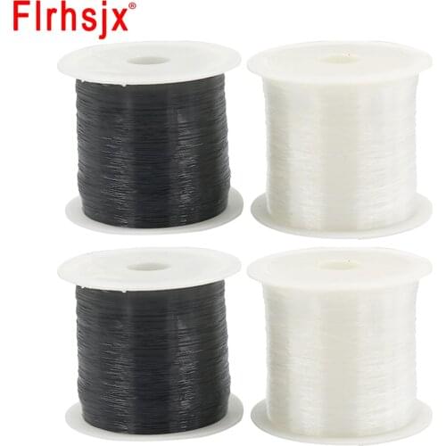 80m Transparent Fish Line DIY Beads Invisible Nylon Thread String Beading Cord Crystal Thread For Jewelry Making Supply