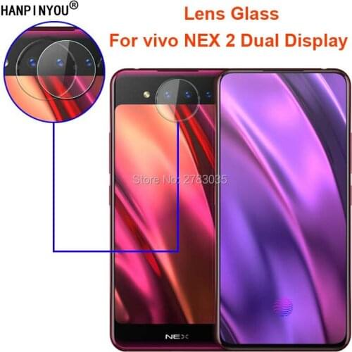 For vivo NEX 2 Dual Display 6.39" Clear Ultra Slim Back Camera Lens Protector Rear Camera Lens Cover Tempered Glass Film