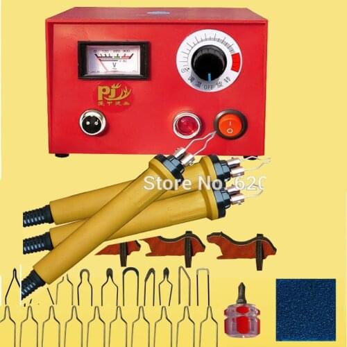 EU plug 50W 3 pcs pyrography pen+20 pcs blade pyrography machine Multifunction pyrography machine Gourd Wooden pyrography set