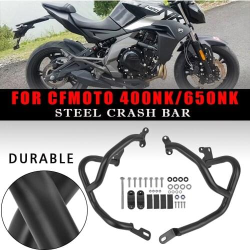 Stunt Cage Crash Bar Engine Frame Bumper Tank Guard Protective for CFMOTO 400NK 650NK 2016-2020 Motorcycle Accessories
