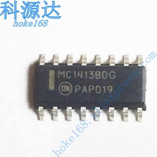 10pcs/lot MC1413BDR2G MC1413BD MC1413BDG SOIC16 MC1413B SOP16 In Stock