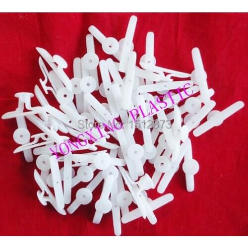 100piece/lot 3-6mm butterfly toggle(light type) expand nail plastic anchor