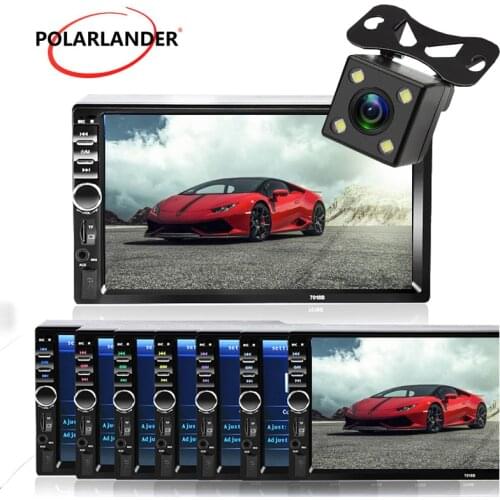 2 Din Car radio MP3 Player Touch screen Bluetooth Car Autoradio Stereo radio cassette player FM/MP5/USB/AUX 7 inch Mirror Link