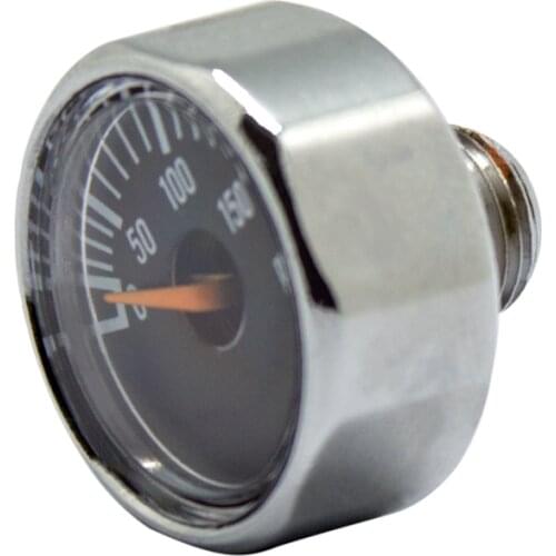 2pcs/Lot Paintball Gas Control 150psi 300psi 1500psi 3000psi etc Pressure Gauge Thread 1/8NPT