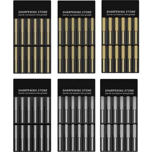 69HF Emery Diamond Wheel 4/ 4.8/ 5.5mm for Chainsaw Polishing Jade Glass Etc Chain Saw File Sharpener Set