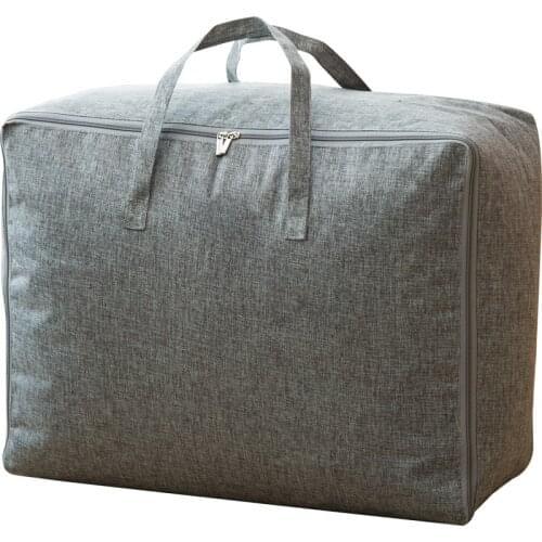 Household moisture-proof quilt storage bag finishing bag clothes moving packing bag artifact quilt clothing luggage bag