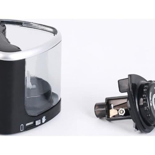 Electric Pencil Sharpeners Creative Safe Student office time Portable Suitable Designer saving Switch lock pencils For 6-8m V7J7