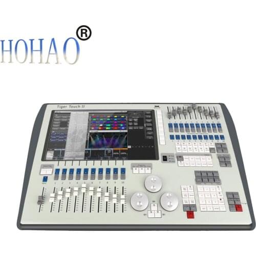 HOHAO Top Quality Stage Lamp Touch Tiger TT Generation Computer Light Console Moving Head Beam Board With Flightcase For Dj Culb