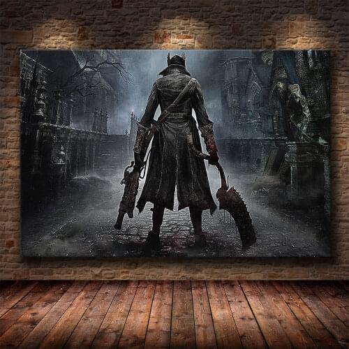 Unframed The Poster Decoration Painting of Bloodborne on HD Canvas Canvas Painting Art Posters and Prints Painting Pictures