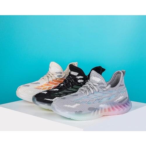 2021 New Mesh Kids Sneakers Lightweight Children Sports Shoes Casual Breathable Boys Shoes Non-slip Girls Sneakers Zapatillas