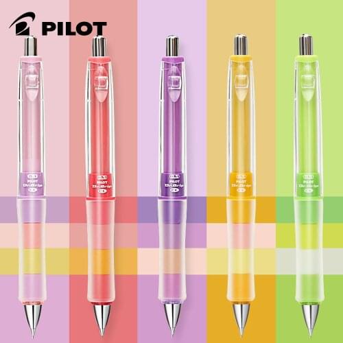 PILOT PlayBorder Mechanical Pencil HDGCL-50R 0.5mm Shake Out The Lead Rubber Ring Pen Grip To Change The Pencil Like
