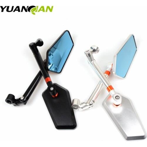 Motorbike Motorcycle Rearview Side Mirrors Set CNC Aluminum For honda CBR600RR CBR1000RR CBR250R CBR300R CBR500R mt09 07