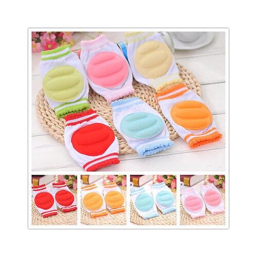 New Hot Stylish 1 Pair Infants Knee Pads Toddlers Baby Leg Protector Kids Elbow Cushion