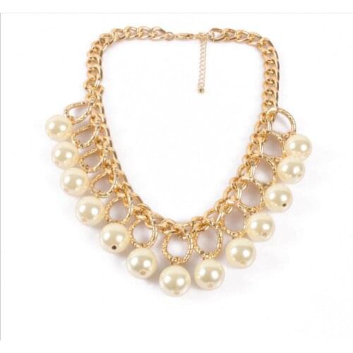 Sale hot multi-layer necklace large imitation pearl necklace women necklaces and pendants
