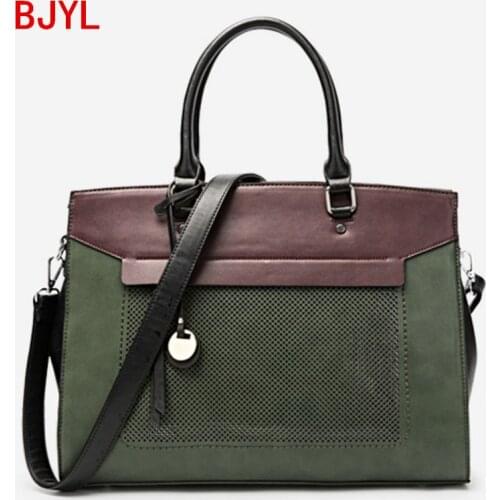 Luxury Fashion Women Handbag Document Briefcase Shoulder Tote Bag Female 14 Inch Laptop Bag Leather Messenger Crossbody Bags PU