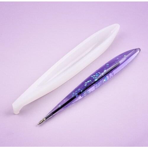 Pen Case Holder Resin Silicone Molds For DIY UV Epoxy Resin Jewelry Making Jewelry Tool Resin Casting Molds